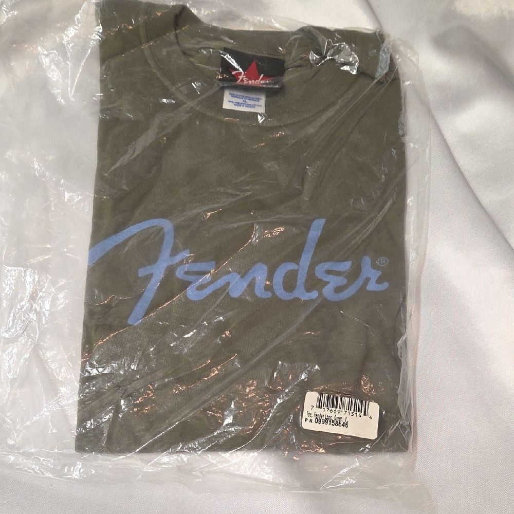 Fender Short Sleeve Tshirt Guitar Music Band